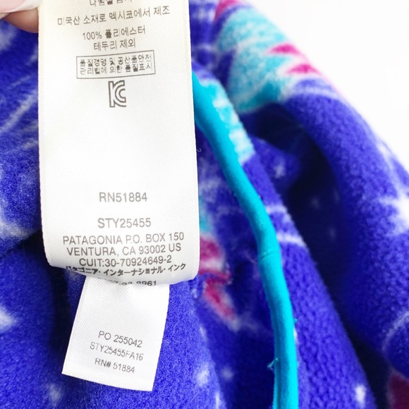 Patagonia synchilla snap t harvest moon owl patterned Fleece - Picture 6 of 9